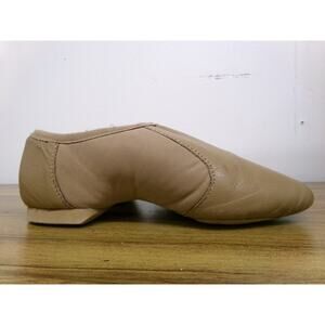 Dance Jazz Shoes DanzNMotion Kids 5M Slip On Leather Split Sole